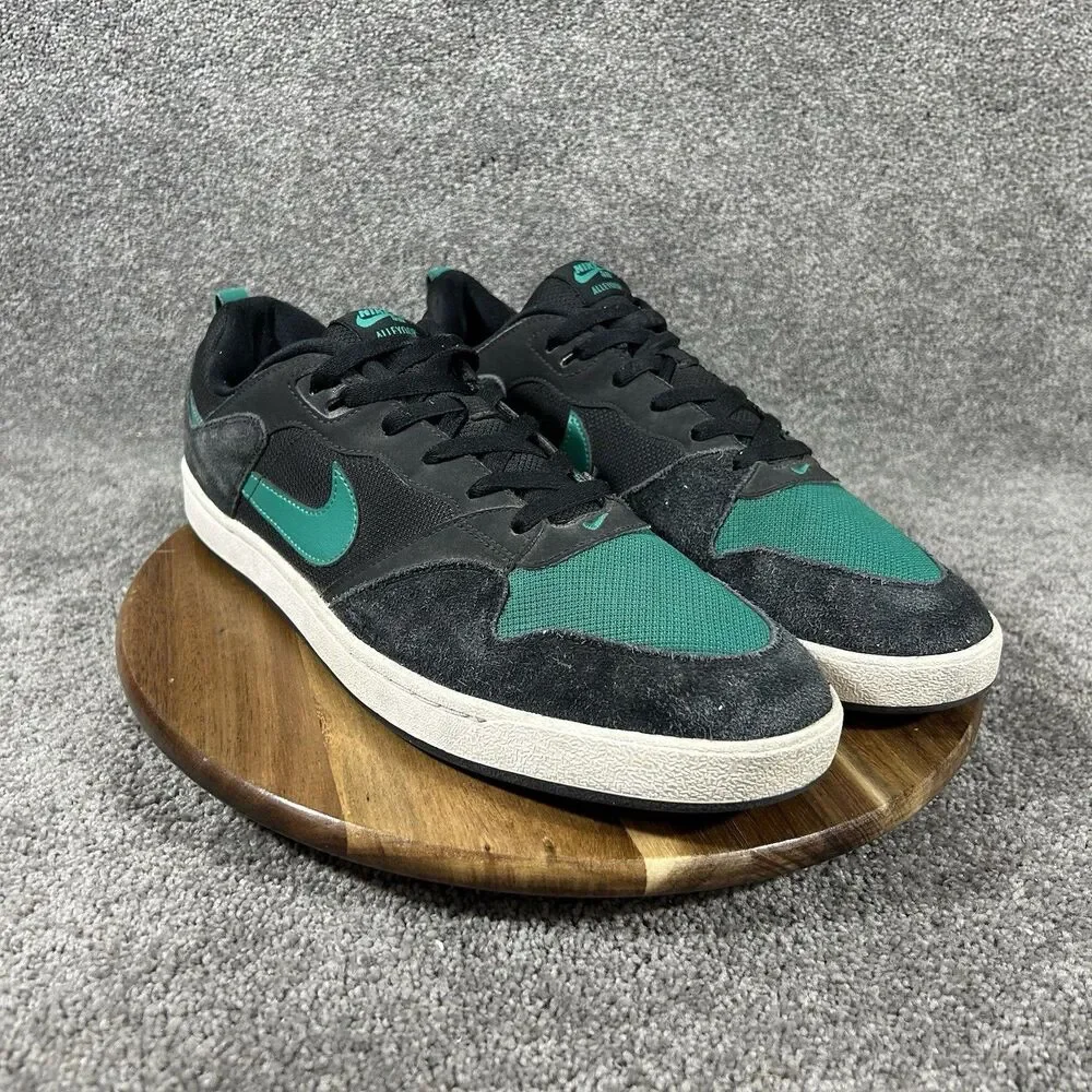 Nike SB Alleyoop CJ0882-007 Mens Size 14 Mystic Green Black Skate Shoes Used